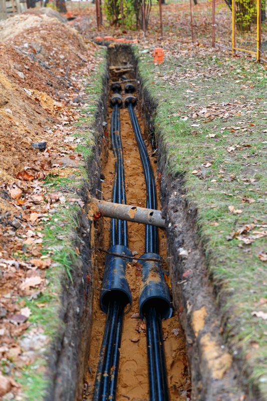 Power Line Trenching