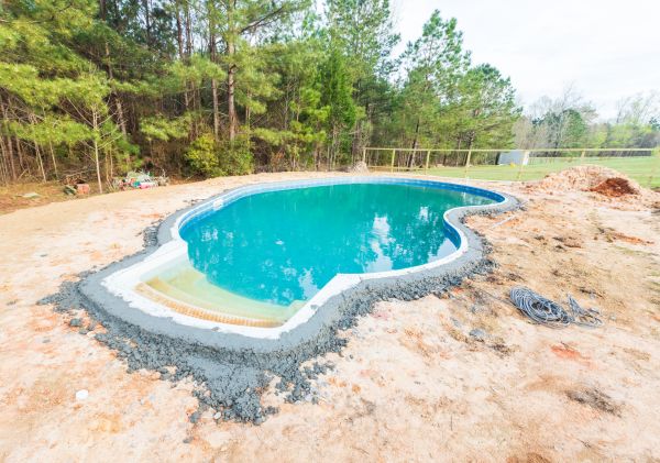 Pool Landscape Leveling in Ellensburg