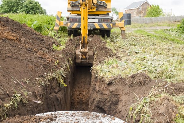 Drainage Trench Installation in Ellensburg