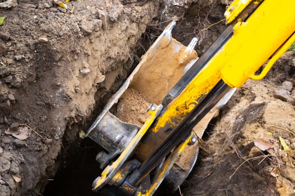 Downspout Trenching in Ellensburg