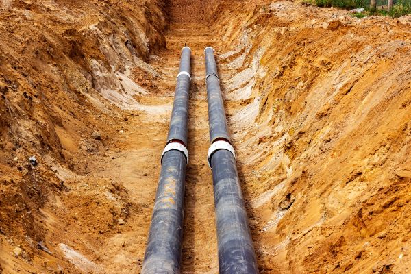 Cost of Water Line Trenching in Ellensburg