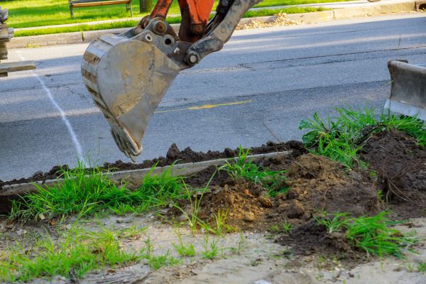 Cost of Sewer Line Trenching in Ellensburg