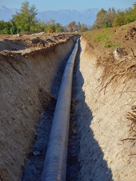 Gas Pipe Trenching in Ellensburg