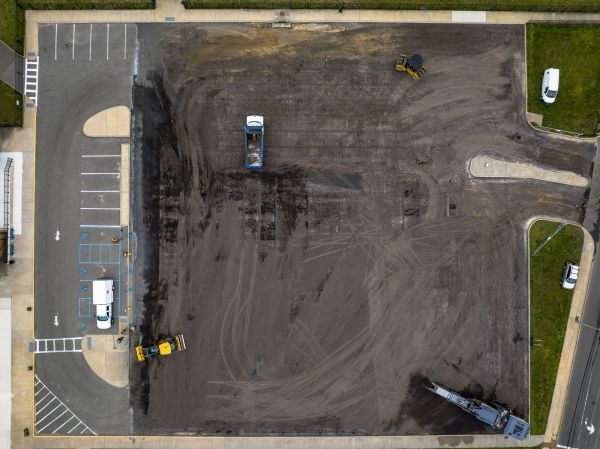 Parking Lot Excavation in Ellensburg
