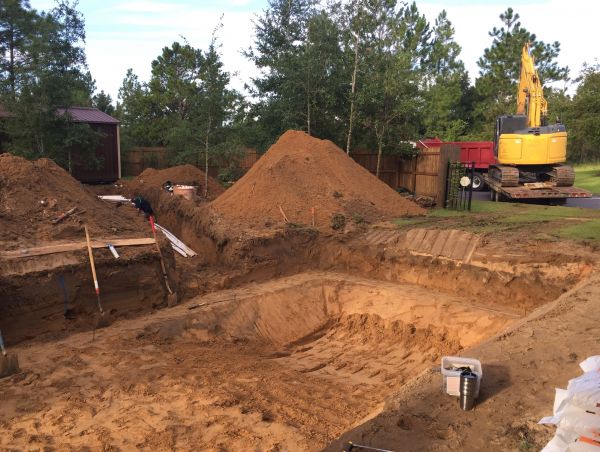 Pool Site Excavation in Ellensburg